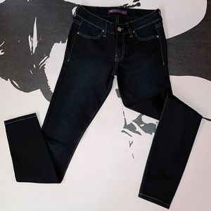 Divine Rights of Denim | Ladies Dark Blue 5 Pocket Skinny Jeans